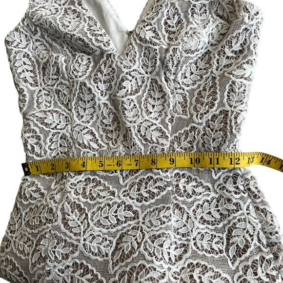 Dress The Population Bodycon Sheath Dress Women Size XS V-Neck Sleeveless Cla - Picture 6 of 10